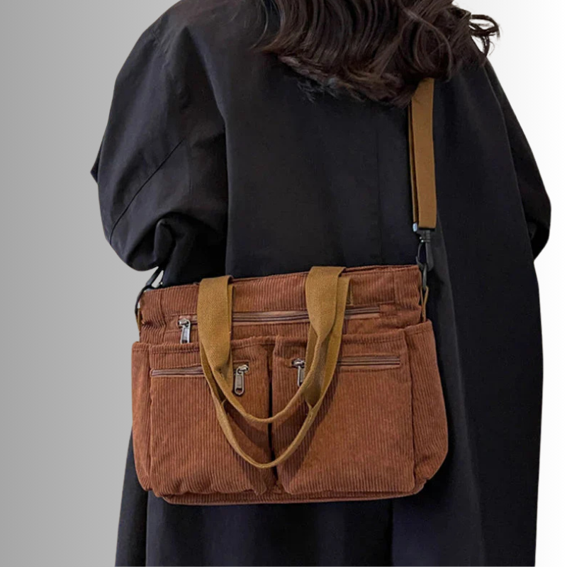 Alice | Urban Cord Tote Bag