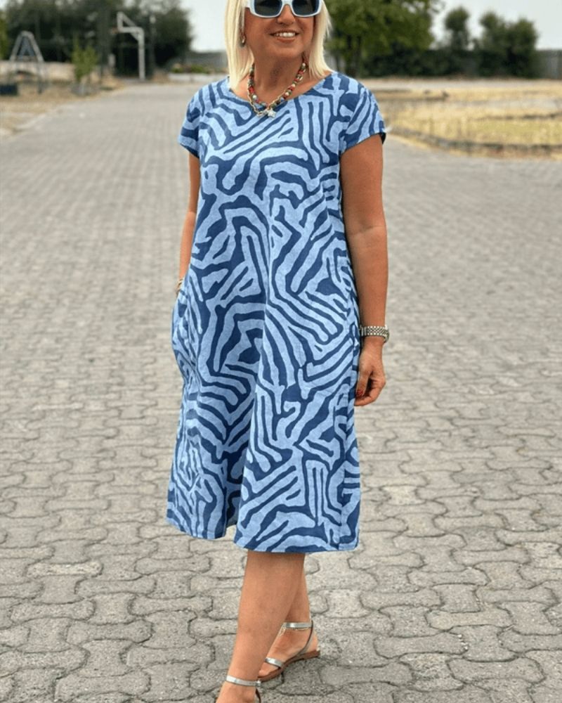 Cory | Chic Summer Dress with Beautiful Print Design
