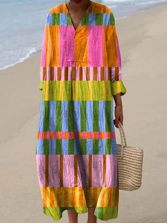 Lux - Vibrant Casual Relaxed Fit Dress