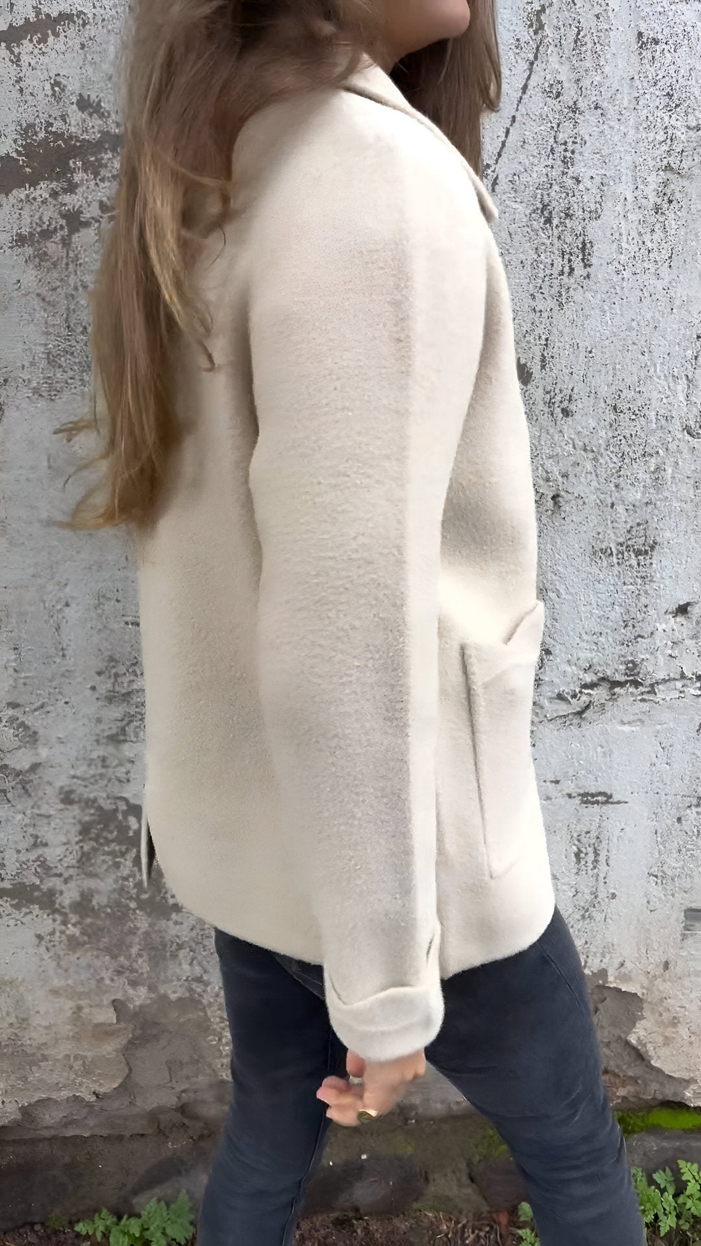 Fulvia | Stylish Zip-Up Lapel Jacket