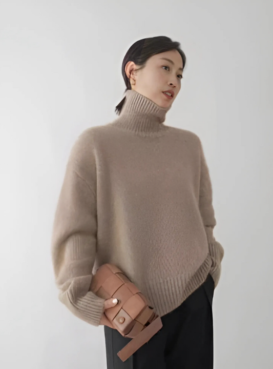 Larine | Comfortable Turtleneck Knitwear
