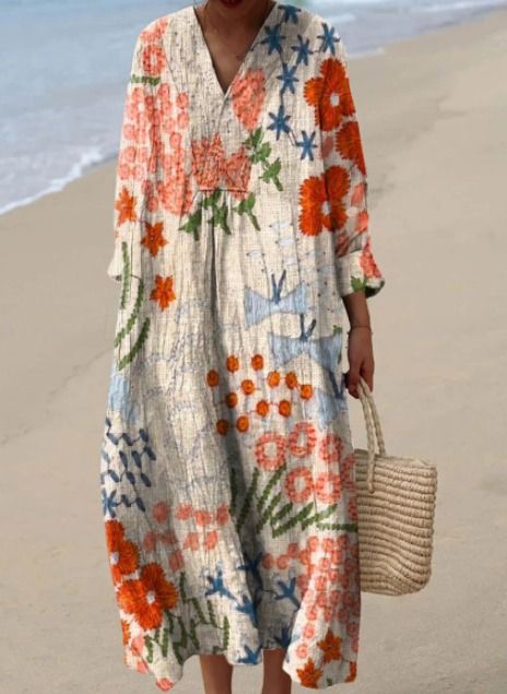 elle floral maxi dress Elle