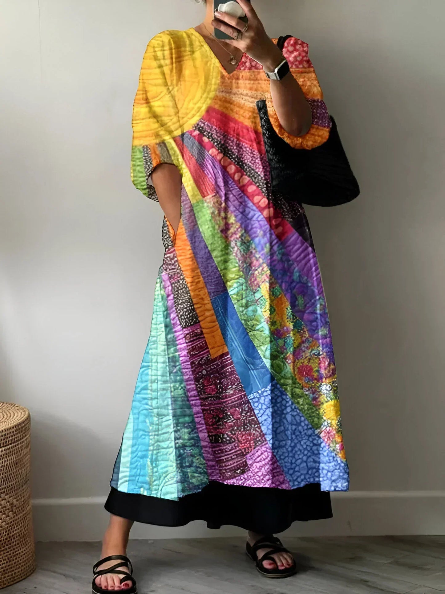 Diede | Bold and Colorful Dress
