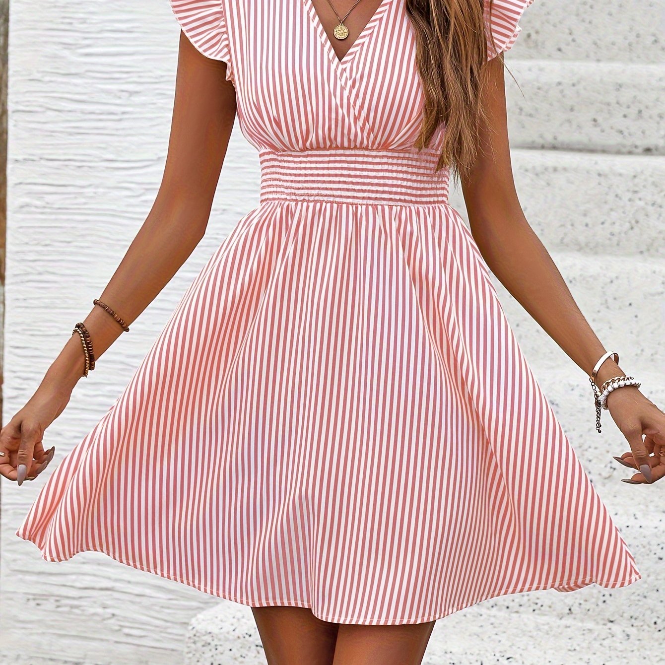 Dany's Striped Summer Dress