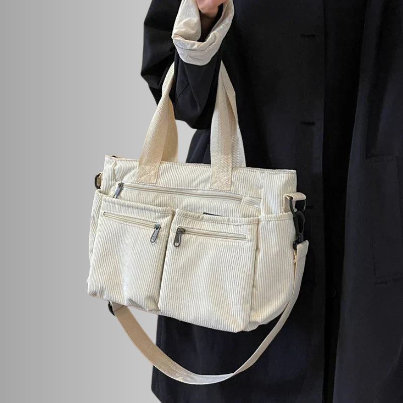 Alice | Urban Cord Tote Bag