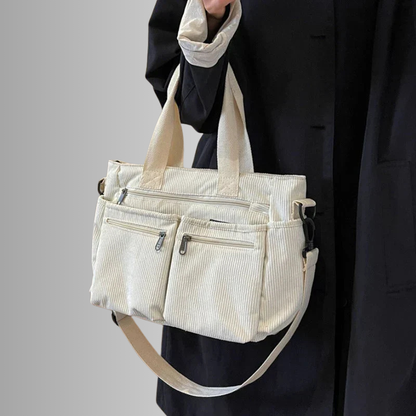 Alice | Urban Cord Tote Bag