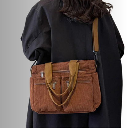 Alice | Urban Cord Tote Bag