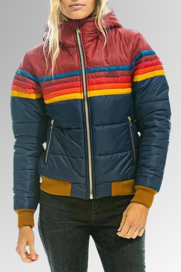 Liora | Vintage-Inspired Winter Bomber Jacket