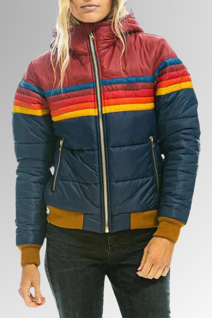 Liora | Vintage-Inspired Winter Bomber Jacket