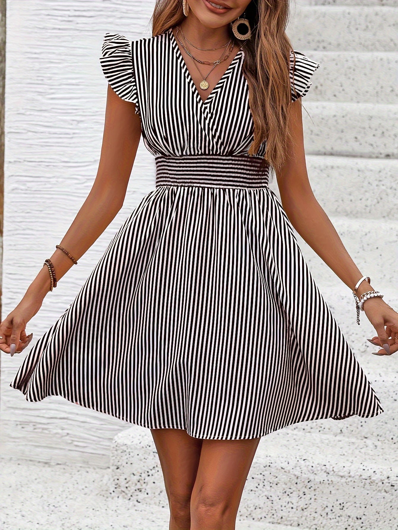 Dany's Striped Summer Dress