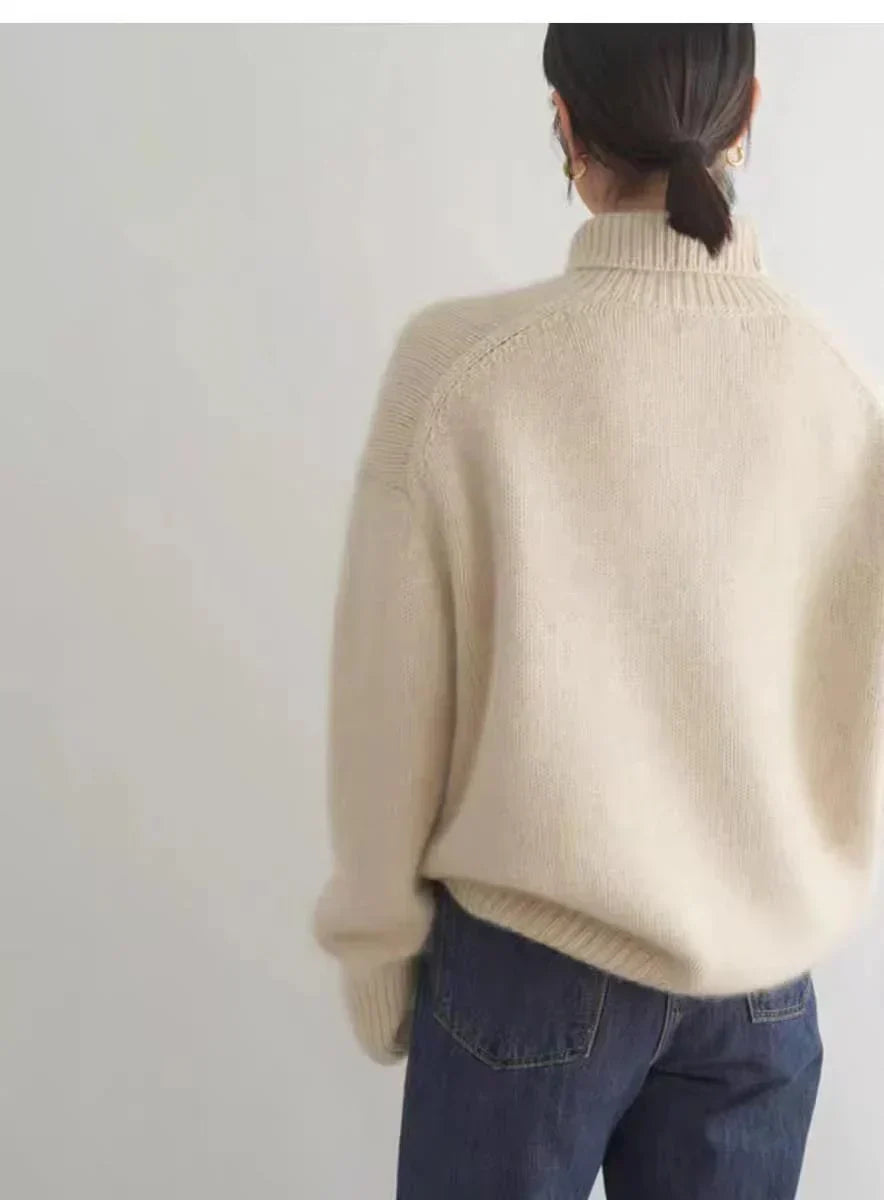 Larine | Comfortable Turtleneck Knitwear