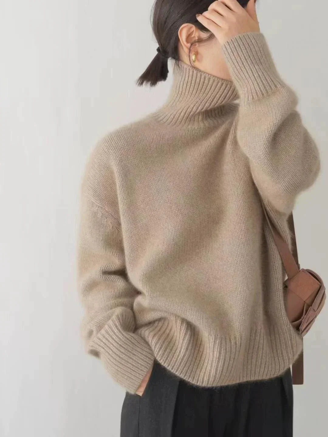 Larine | Comfortable Turtleneck Knitwear
