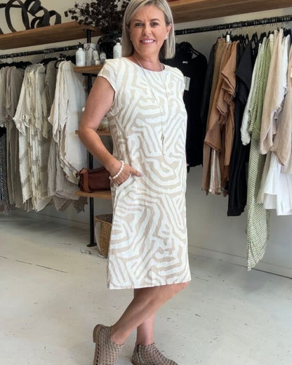 Nylah | Summer Dress with Round Neck