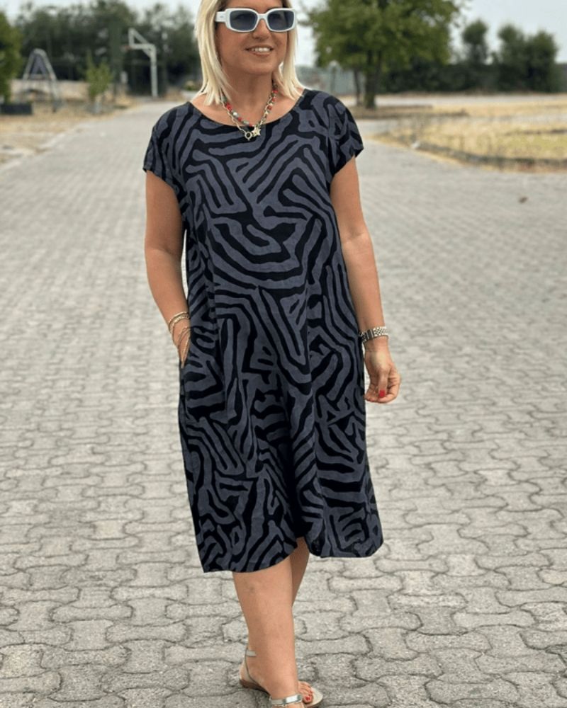 Cory | Chic Summer Dress with Beautiful Print Design