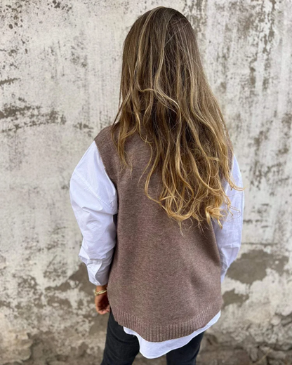 Rianna | Comfort Knitted Sweater Vest