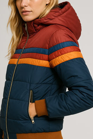 Liora | Vintage-Inspired Winter Bomber Jacket