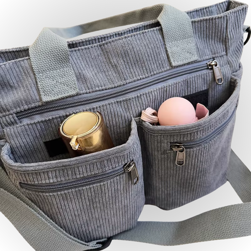 Alice | Urban Cord Tote Bag