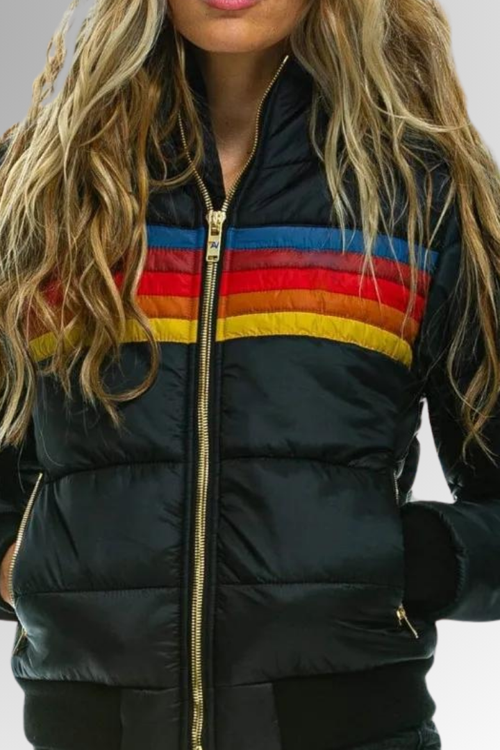 Liora | Vintage-Inspired Winter Bomber Jacket