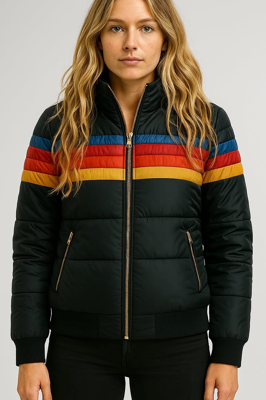 Liora | Vintage-Inspired Winter Bomber Jacket