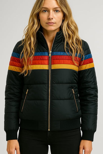 Liora | Vintage-Inspired Winter Bomber Jacket