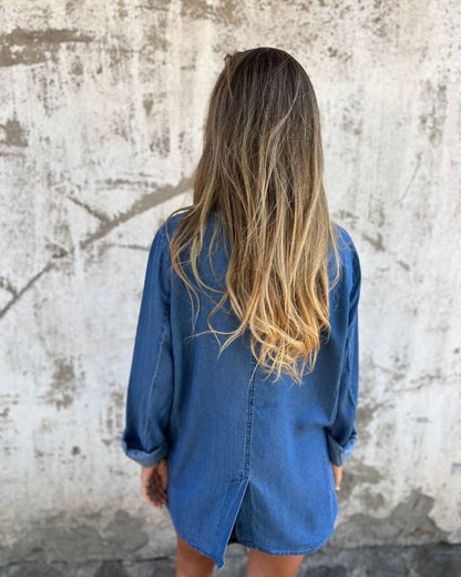 Flurina | Easygoing Denim Blazer