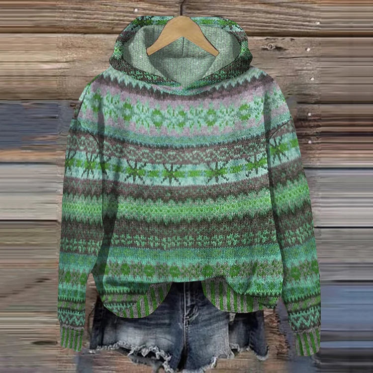 Gaby | Retro Ethnic-Style Hoodie