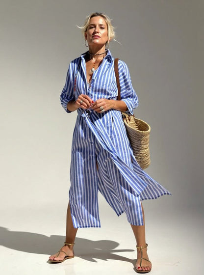 Josiane | Casual Striped Dress