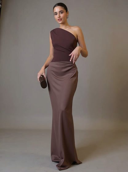 Aveline | One-schoulder maxi dress