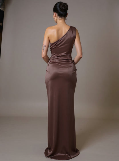 Aveline | One-schoulder maxi dress