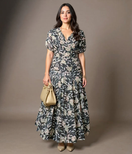 Sabrina | Elegant flare dress