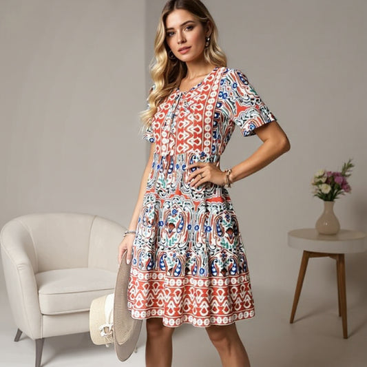 Lucina | Graceful Midi Dress