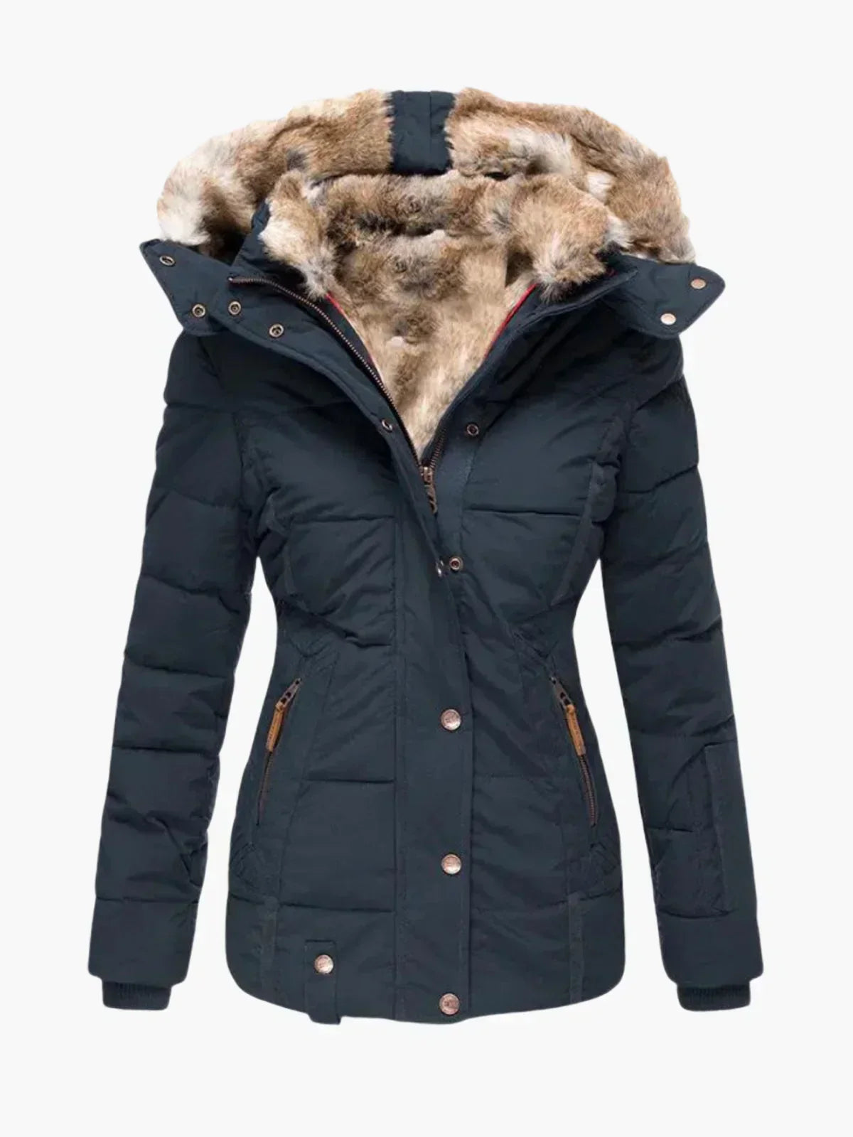 Anna | Plush Fur-Lined Winter Jacket