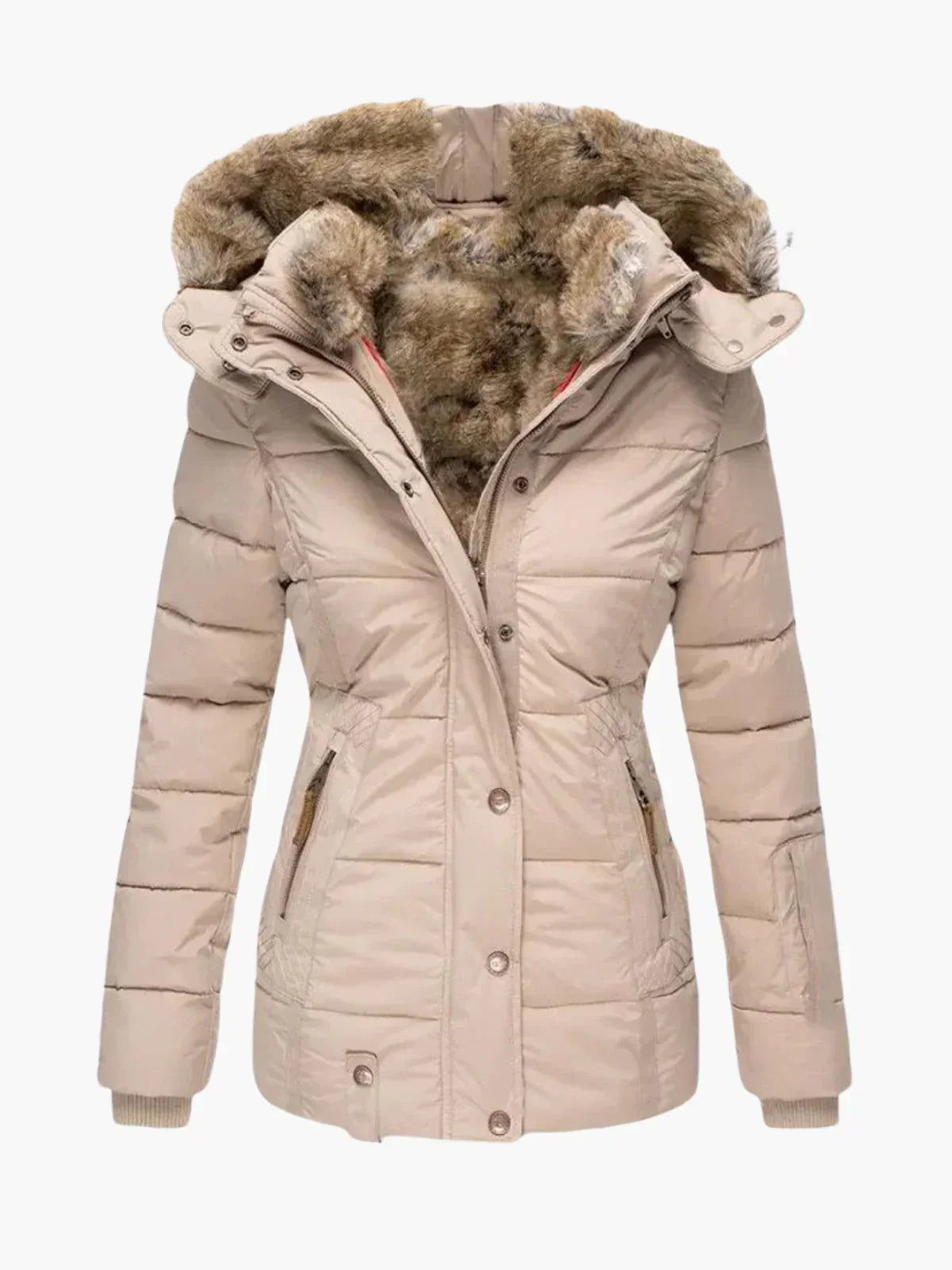 Anna | Plush Fur-Lined Winter Jacket