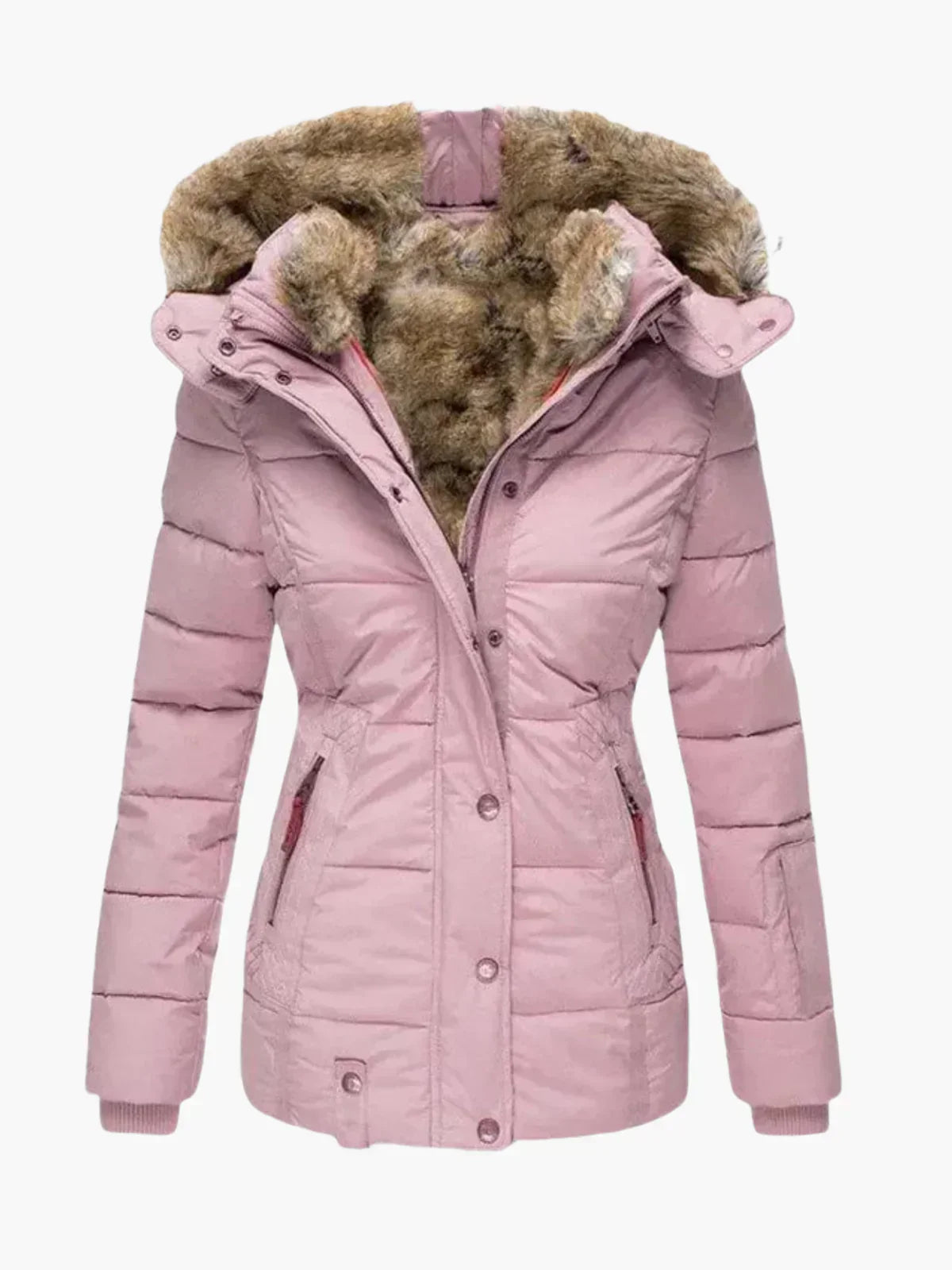 Anna | Plush Fur-Lined Winter Jacket