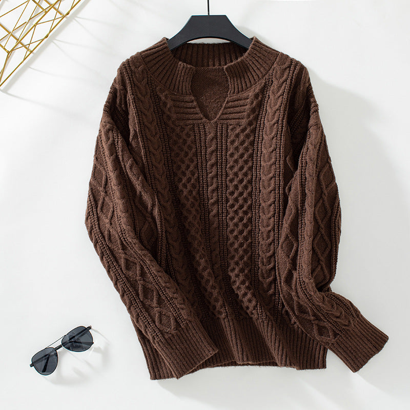 Loane | Comfortable Long-Sleeve Knit Sweater