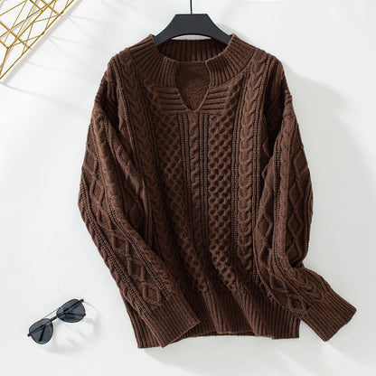 Loane | Comfortable Long-Sleeve Knit Sweater