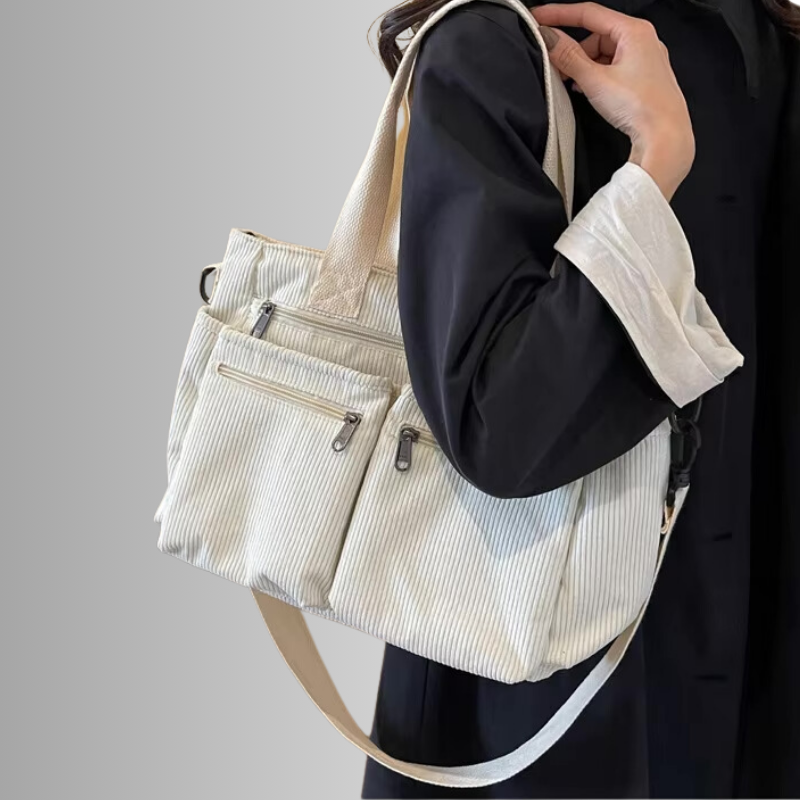 Alice | Urban Cord Tote Bag