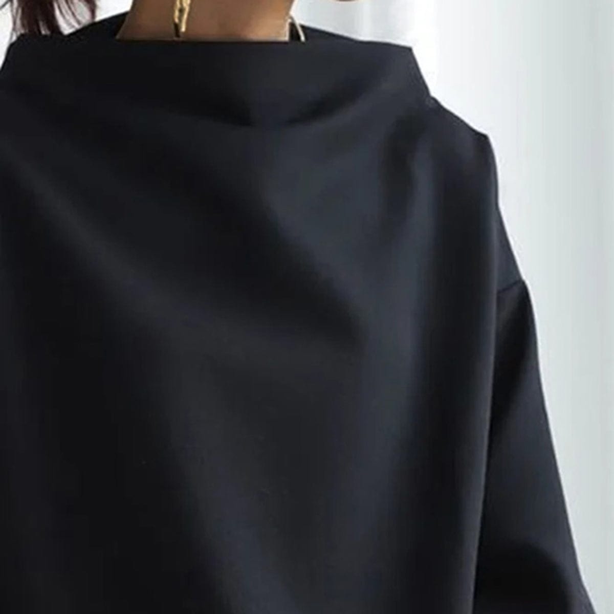 Wanda | Comfortable High-Neck Knit Sweater