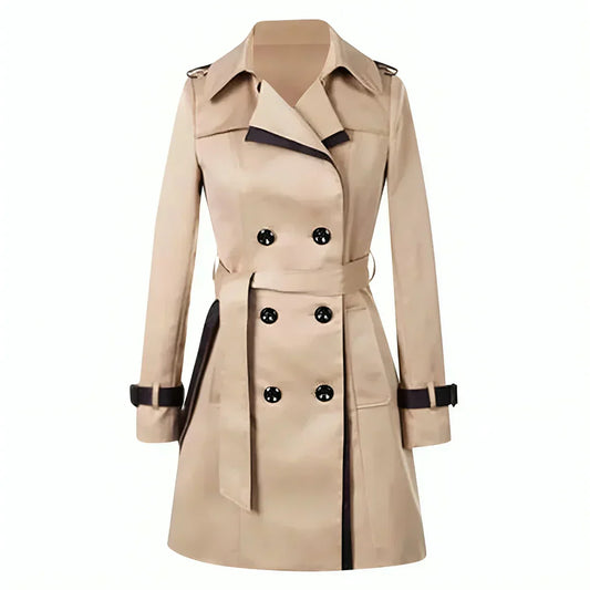 Felicite | Chic Long Trench Coat