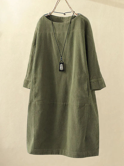 Louison | Corduroy Tunic Blouse