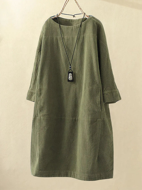Louison | Corduroy Tunic Blouse