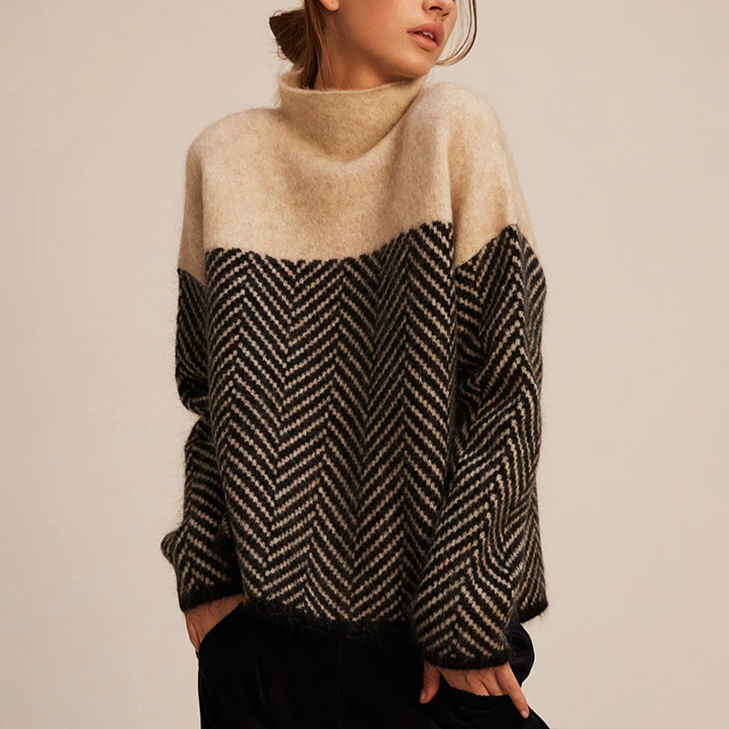 Imani | Comfortably Cozy Turtleneck Knitted Sweater