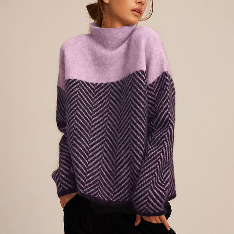 Imani | Comfortably Cozy Turtleneck Knitted Sweater