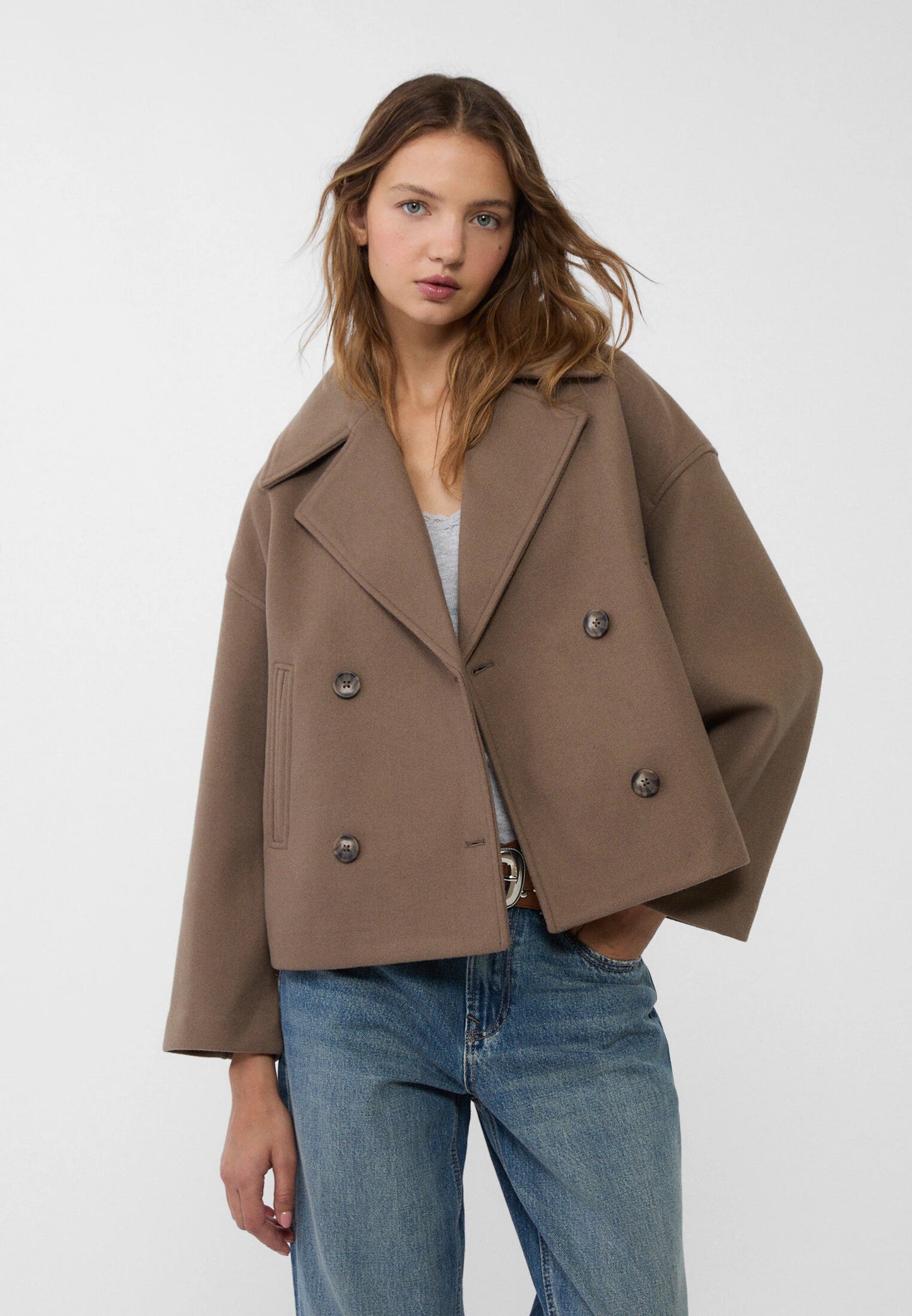 Alaia | Double-Breasted Short Jacket