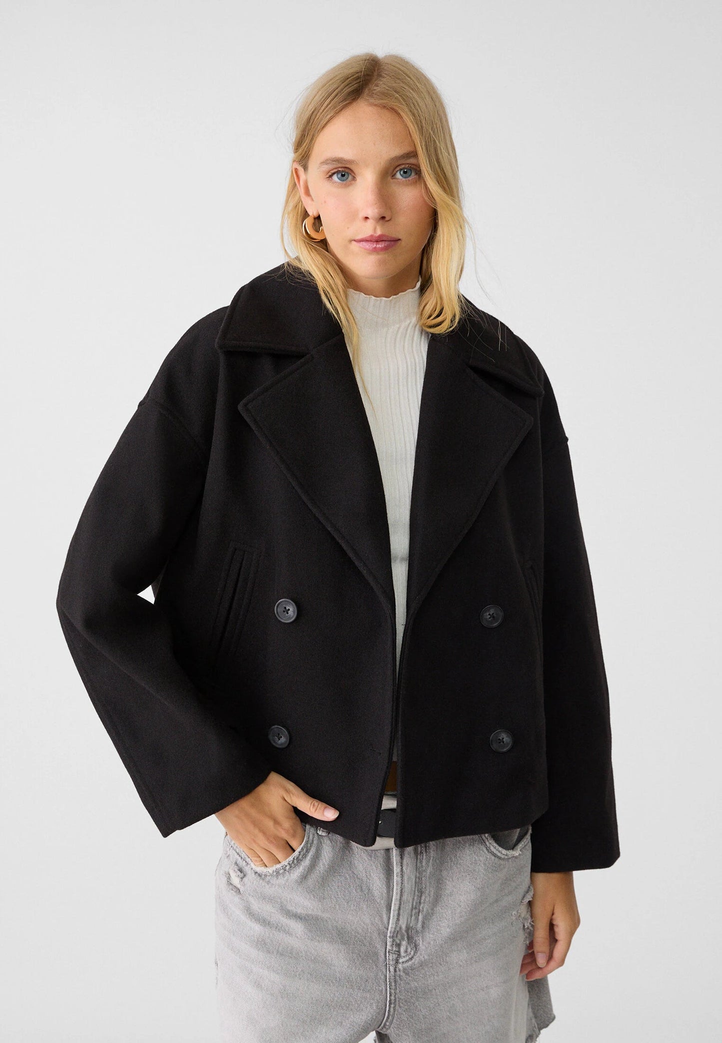 Alaia | Double-Breasted Short Jacket