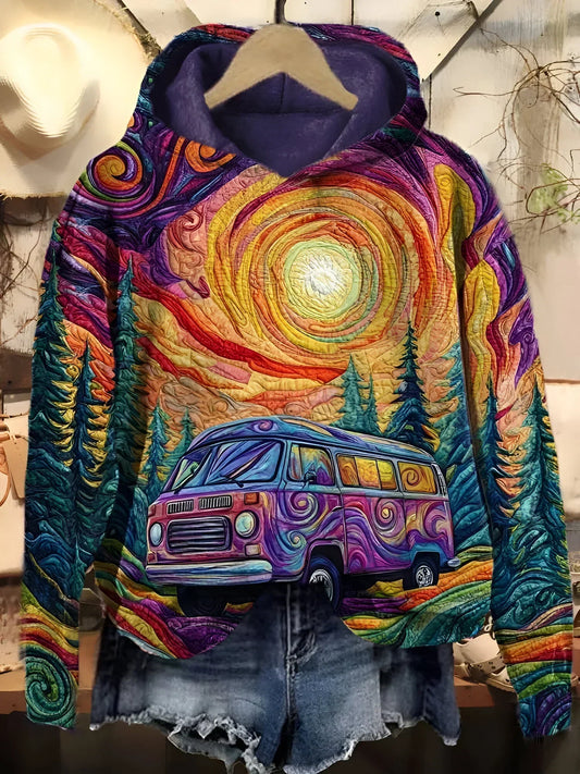Mariska | Retro Road Trip Hoodie